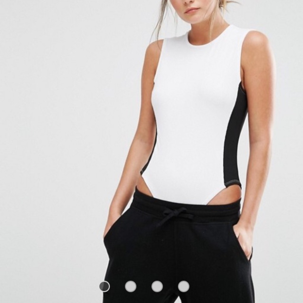 Color block bodysuit